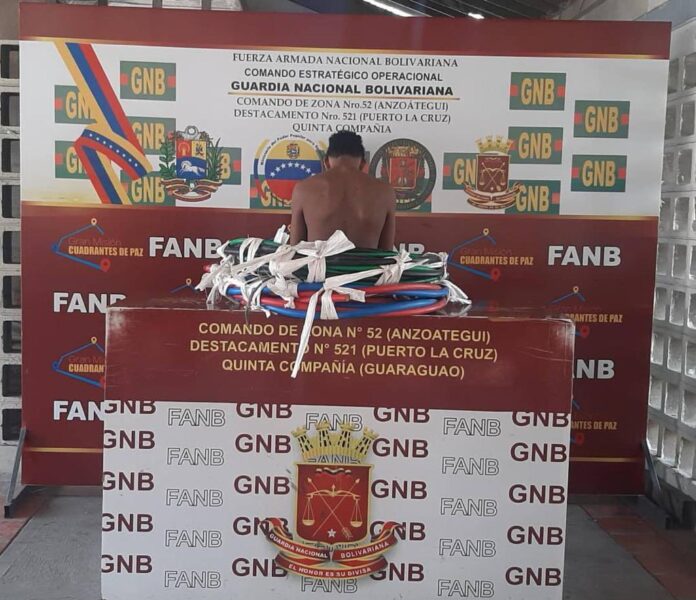 Capturado menor en la refinería de Anzoátegui con material&nbsp;estratégico