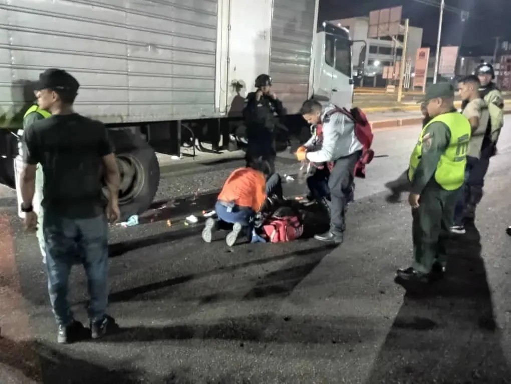 Arrollada una señora en la Intercomunal de&nbsp;Lechería