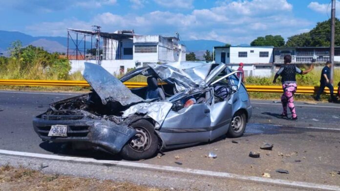 Oficial de la GNB muere en accidente en la Autopista Regional del&nbsp;Centro
