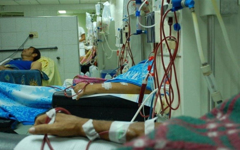“Viacrucis” sufren pacientes renales en Puerto La&nbsp;Cruz