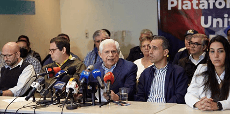 Plataforma Unitaria llama a verificar el Acuerdo de&nbsp;Barbados