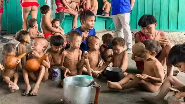 Brasil recuperó la salud de 307 niños yanomamis con desnutrición en&nbsp;2023