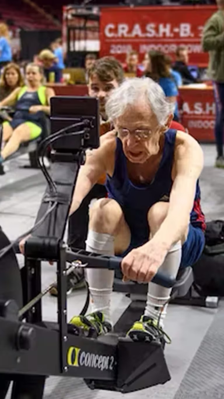 Richard Morgan, un hombre que a sus 93 años tiene el estado físico de una persona de&nbsp;40