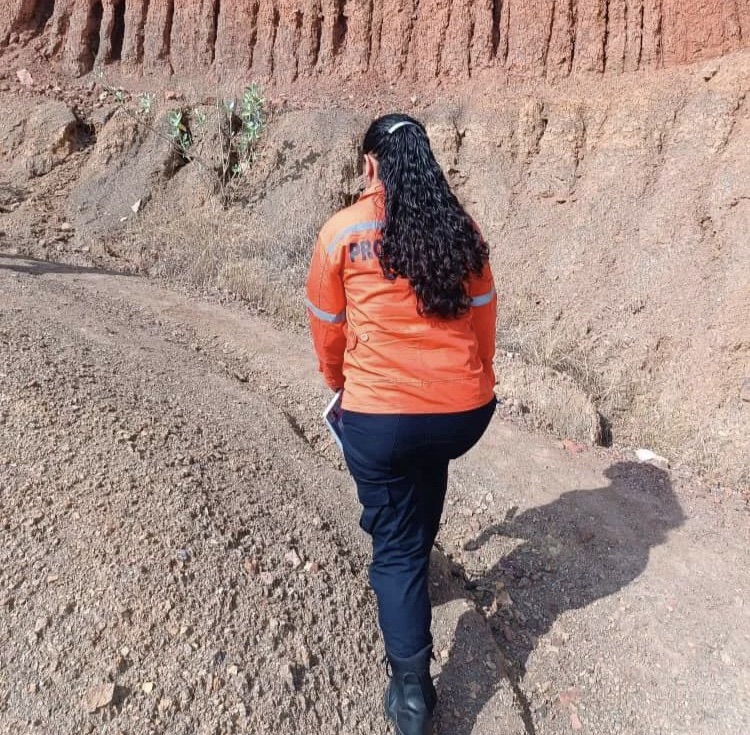 PC realizó inspección de riesgo a terreno en el Cerro&nbsp;Venezuela