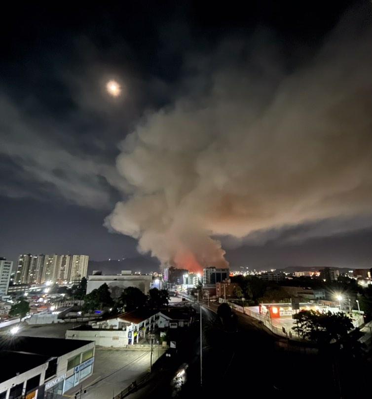 A las 3:00 de la mañana se controló incendio originado en la Laguna de Tronconal&nbsp;V