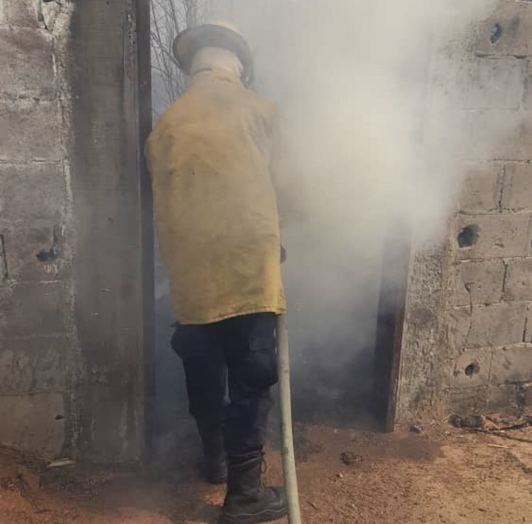 Bomberos atendieron incendio de vegetación en&nbsp;Anaco