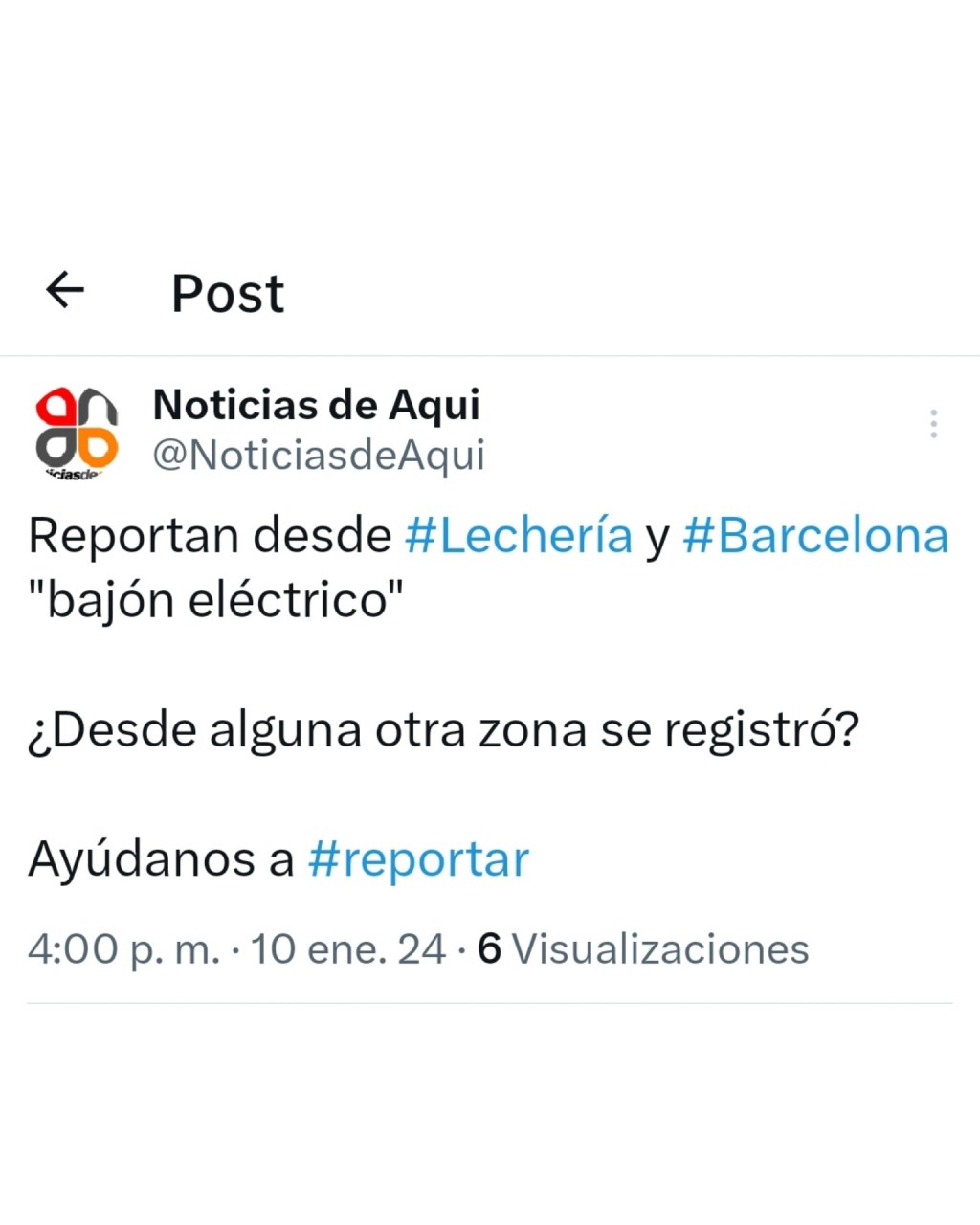 Reportan «bajón» eléctrico desde varias ciudades en&nbsp;Venezuela