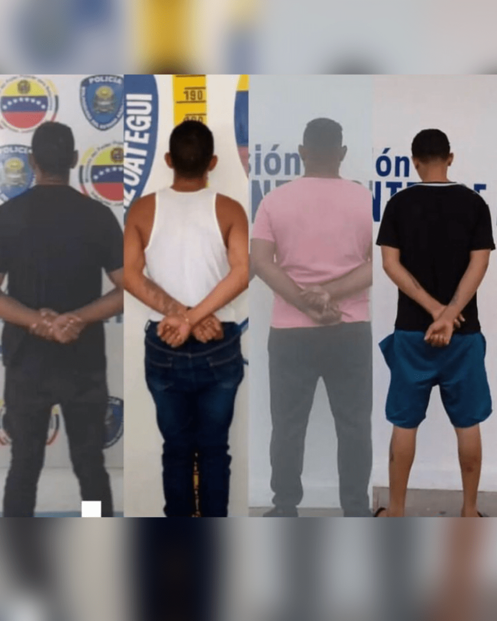 Capturados 8 sujetos solicitados por diferentes delitos en&nbsp;Anzoátegui