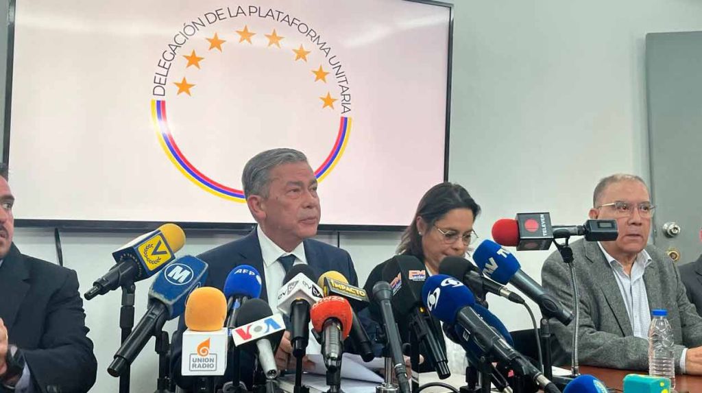 Blyde: Oposición no se separa de la ruta electoral y exige cumplimiento de Acuerdo de&nbsp;Barbados