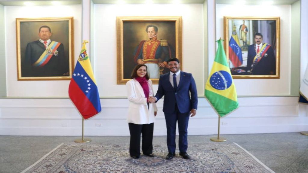 Embajadora designada de Brasil arriba a&nbsp;Venezuela
