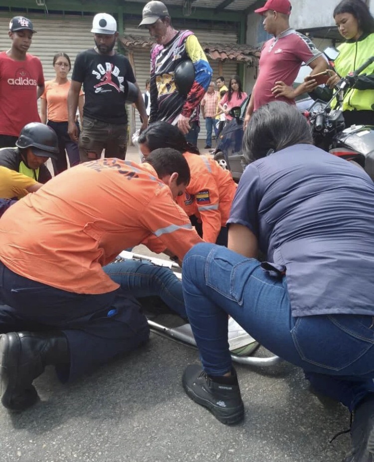 Accidente de tránsito en la vía El Rincón – San Diego dejó un&nbsp;lesionado