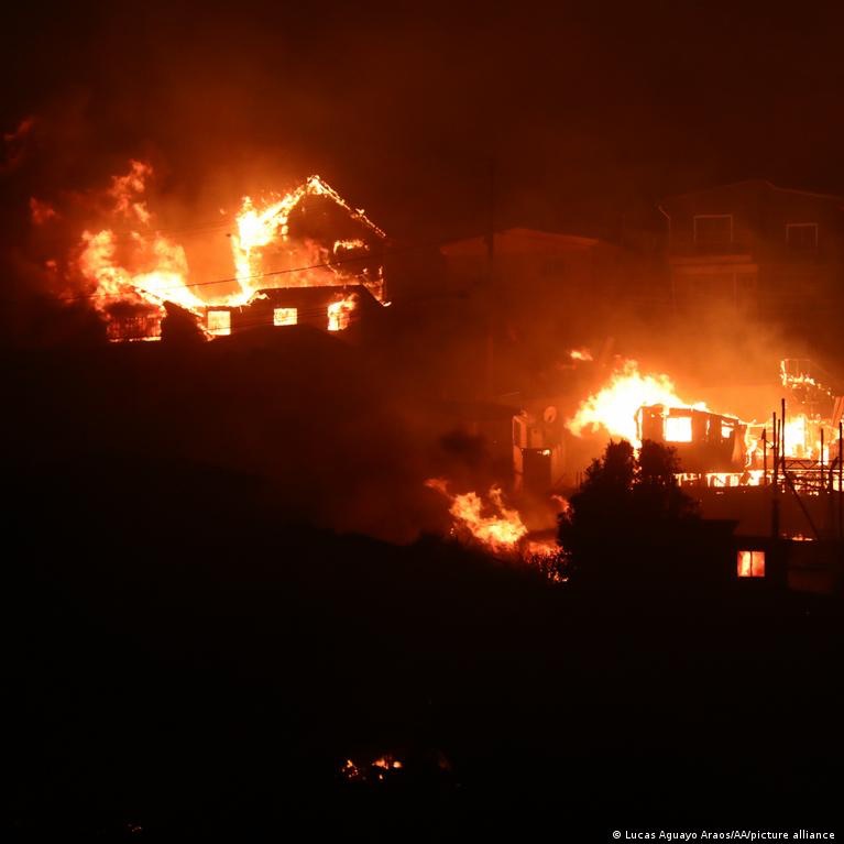 Asciende a 123 el número de muertos tras incendios en&nbsp;Chile