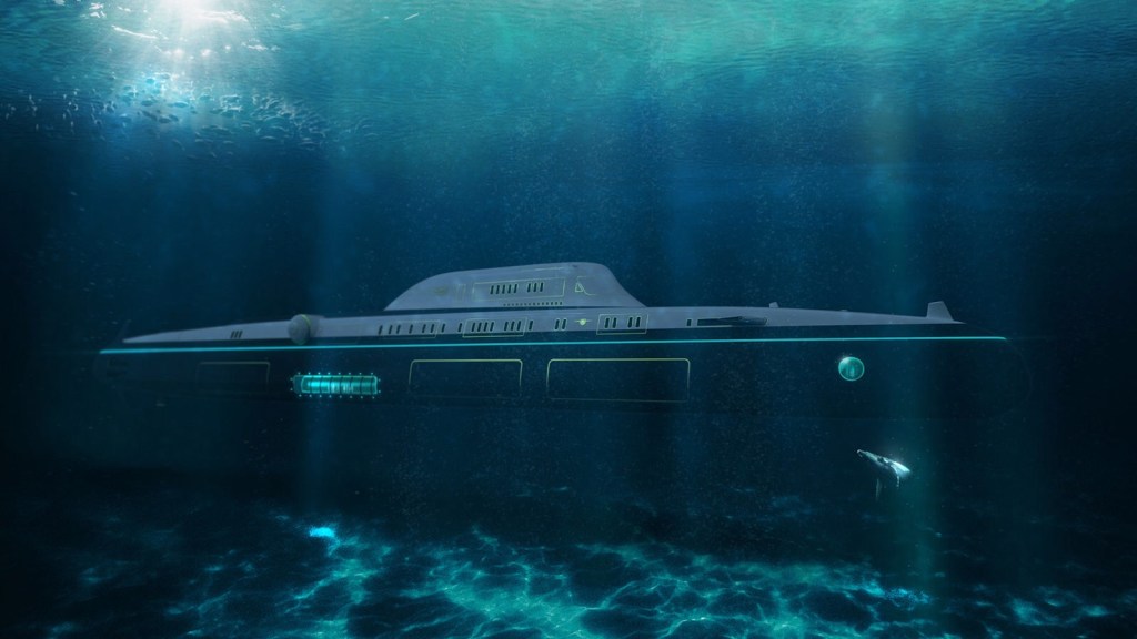 Migaloo M5: El primer súper submarino de lujo tiene un costo de 2.000 millones de&nbsp;dólares