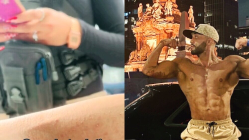 Una policía detuvo a un hombre solo para pedirle su&nbsp;número