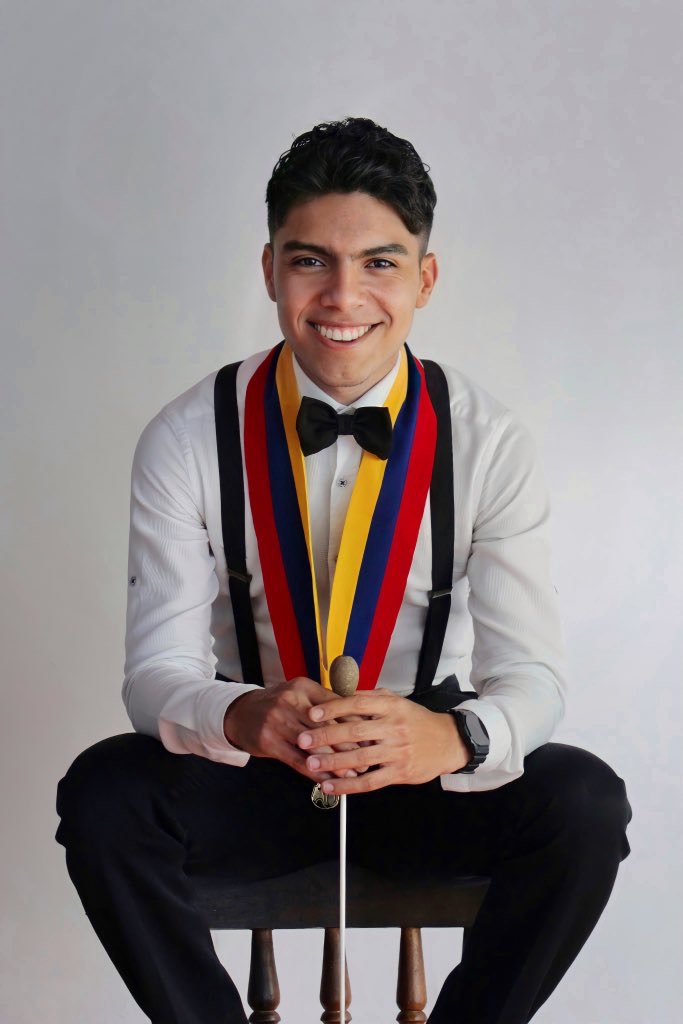 Ángel Molida, el director venezolano que logró el tercer lugar en concurso de Dirección Orquestal LACCI en&nbsp;Argentina