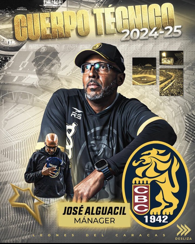 Leones del Caracas anuncia su cuerpo técnico para la temporada 2024-2025 de la&nbsp;LVBP