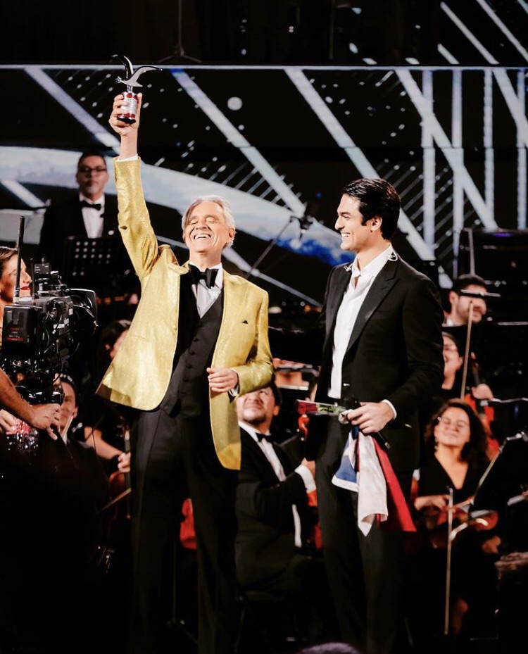 Andrea Bocelli triunfó en el Festival de Viña Del Mar&nbsp;2024