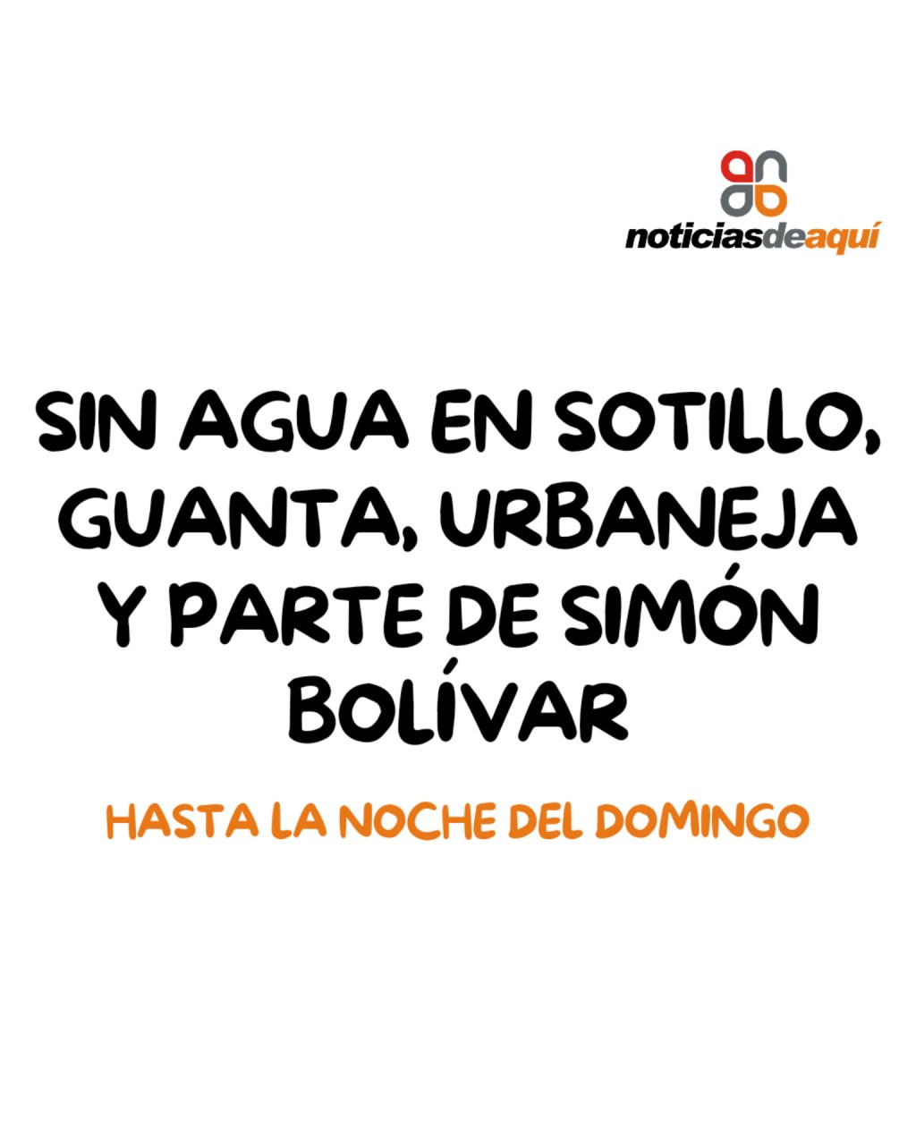Sin agua parte de la zona norte de Anzoátegui hasta la noche del domingo 25 de&nbsp;febrero