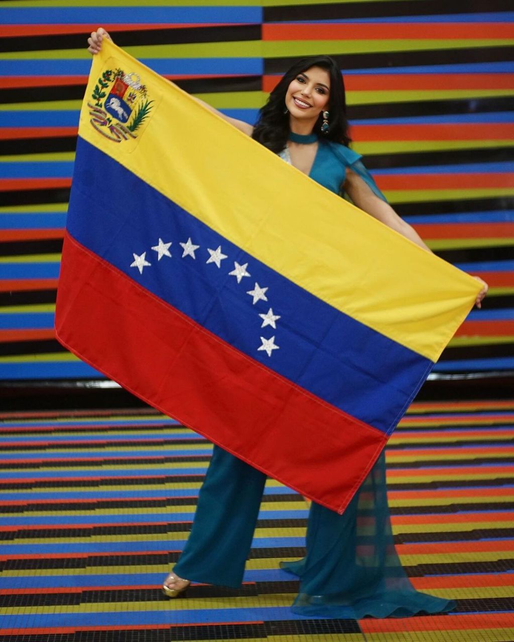 Ariagny Daboin, Miss Venezuela World 2021 viaja a India en busca de la&nbsp;corona