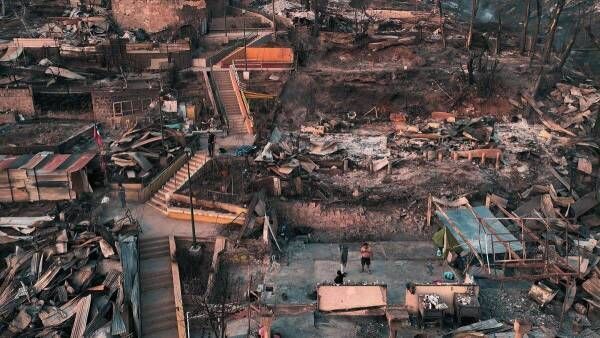 Aumenta a 133 la cifra de víctimas fatales en los incendios de&nbsp;Valparaíso