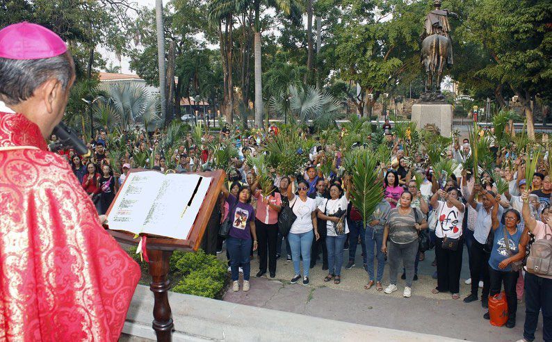 Barceloneses participaron en Misa de Domingo de&nbsp;Ramos
