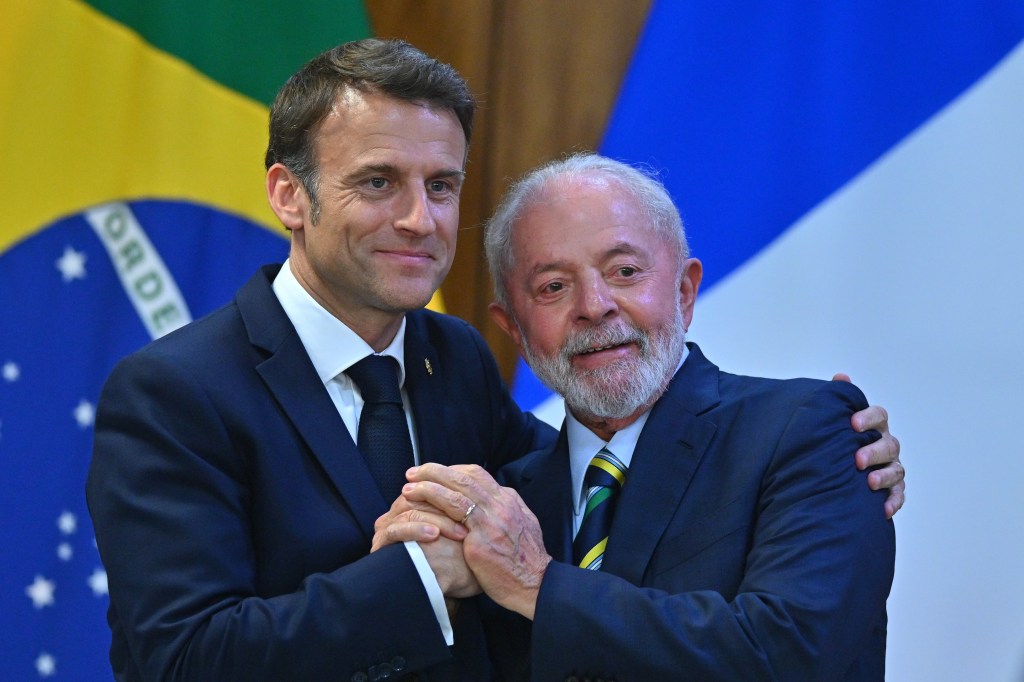 Lula y Macron afirman que el veto a la candidatura de Corina Yoris en Venezuela es&nbsp;“grave”