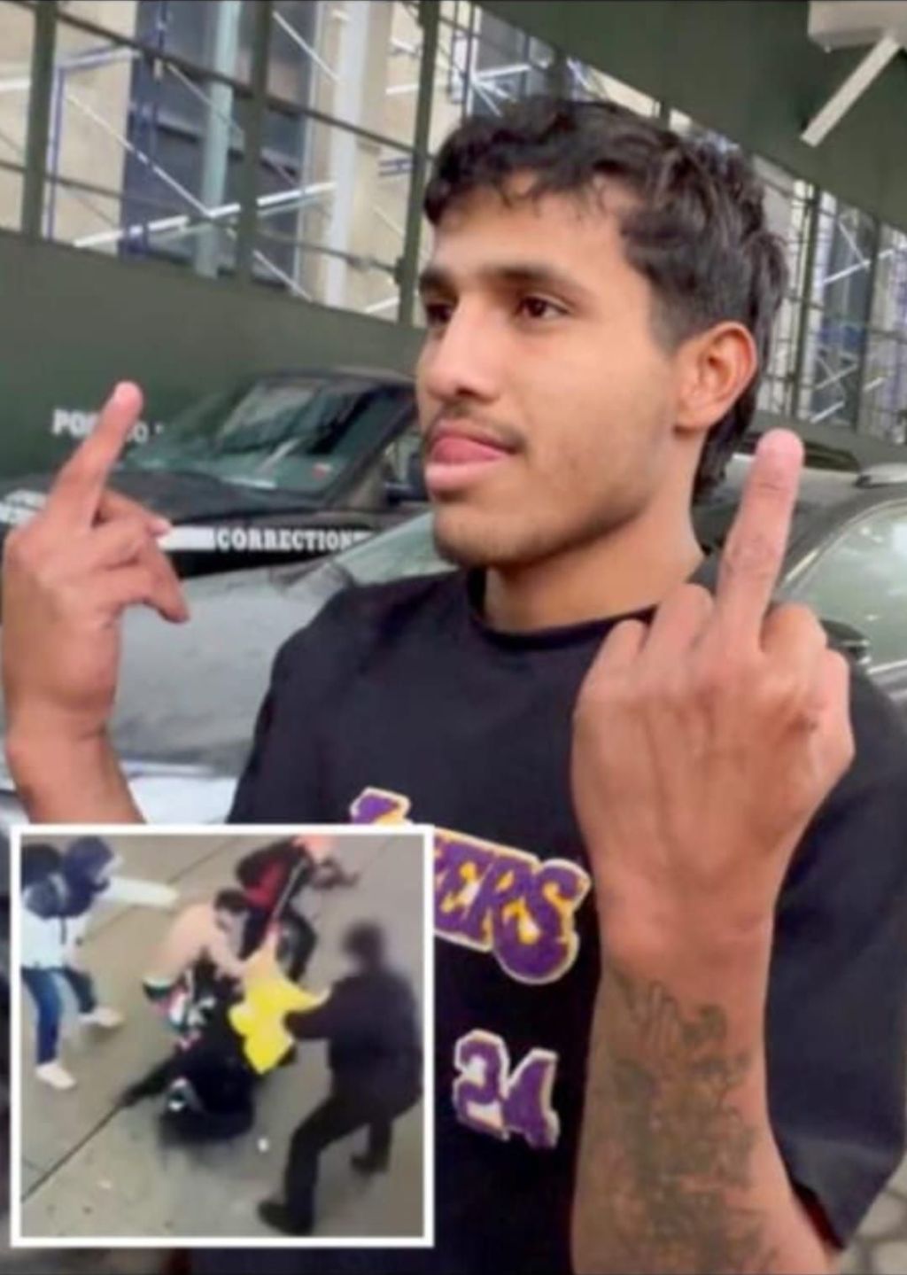 Joven venezolano acusado de patear a dos policías de Nueva York fue arrestado por una&nbsp;confusión