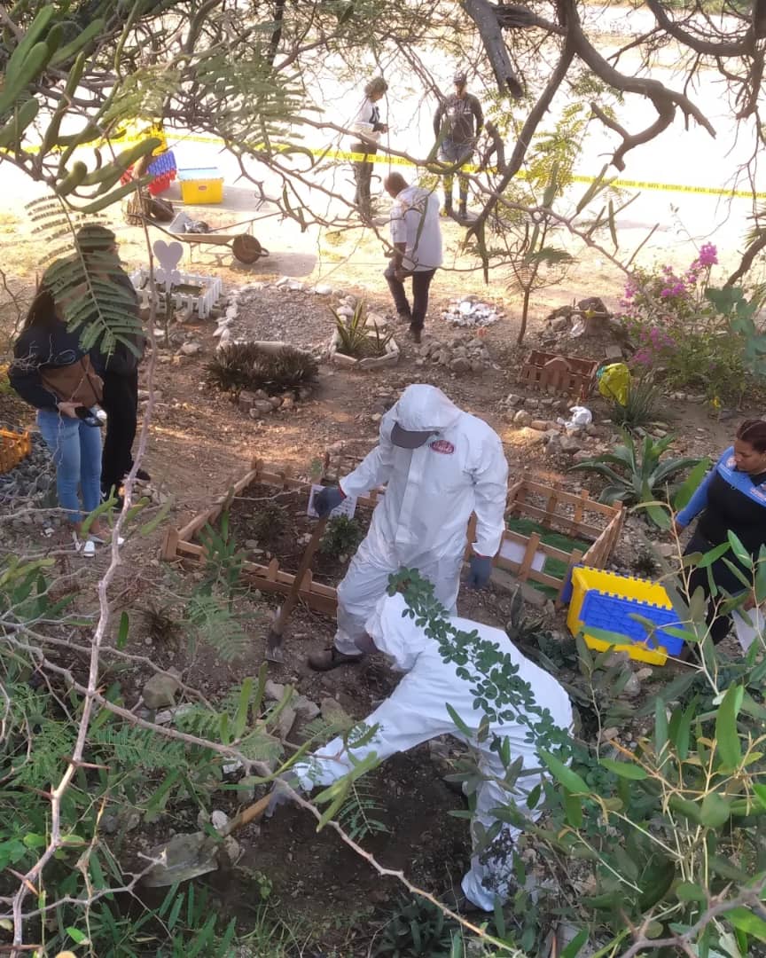 Comenzaron a exhumar a las mascotas del cementerio improvisado de&nbsp;Lechería