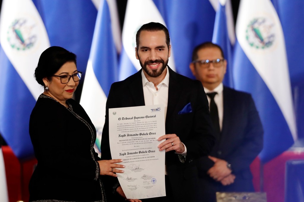 Nayib Bukele recibió su credencial de presidente electo de El Salvador para el periodo&nbsp;2024-2029