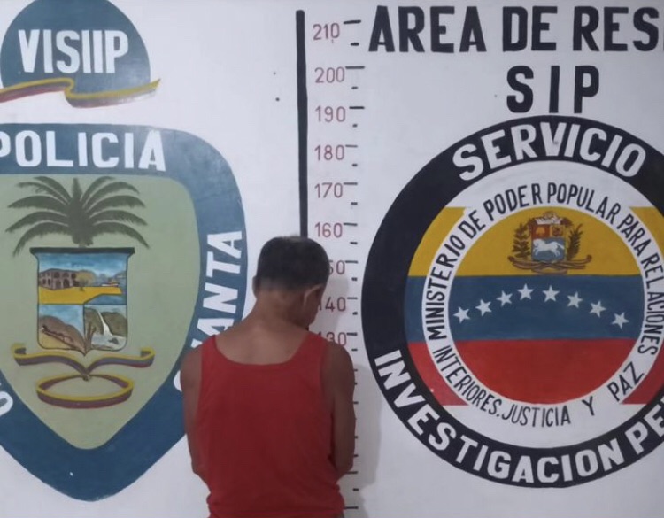 Capturan a un sujeto en Guanta por presuntos actos lascivos contra una&nbsp;menor