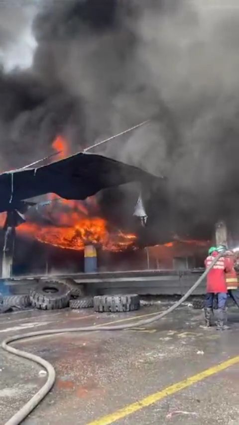 Se registra incendio en la zona industrial de La California&nbsp;Sur