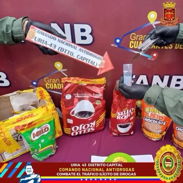 Incautan 4,9 kilos de cocaína ocultos en paquetes de café y chocolate con destino a&nbsp;París