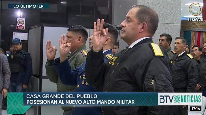 Nombran nuevos comandantes del Ejército de&nbsp;Bolivia
