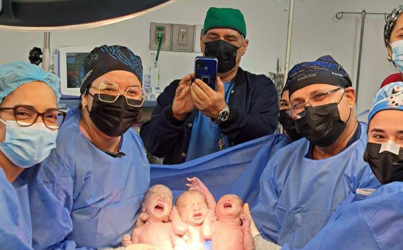 Nacieron trillizos en la Maternidad Castillo Plaza de&nbsp;Maracaibo