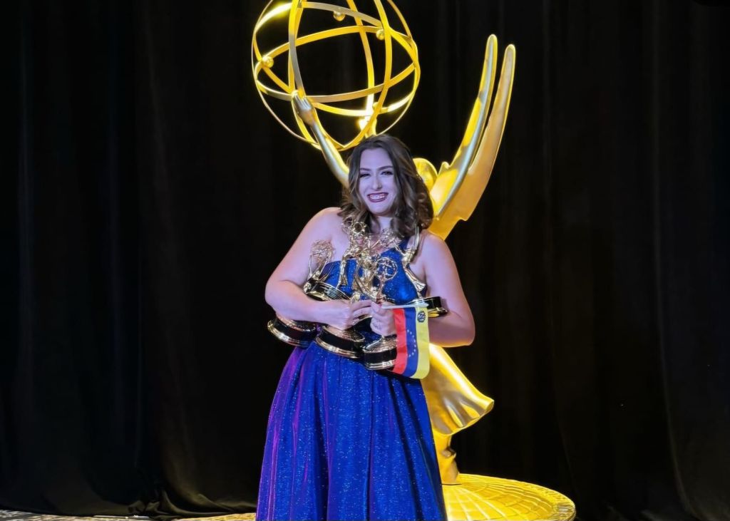 Periodista venezolana se alza con seis premios Emmys en&nbsp;California