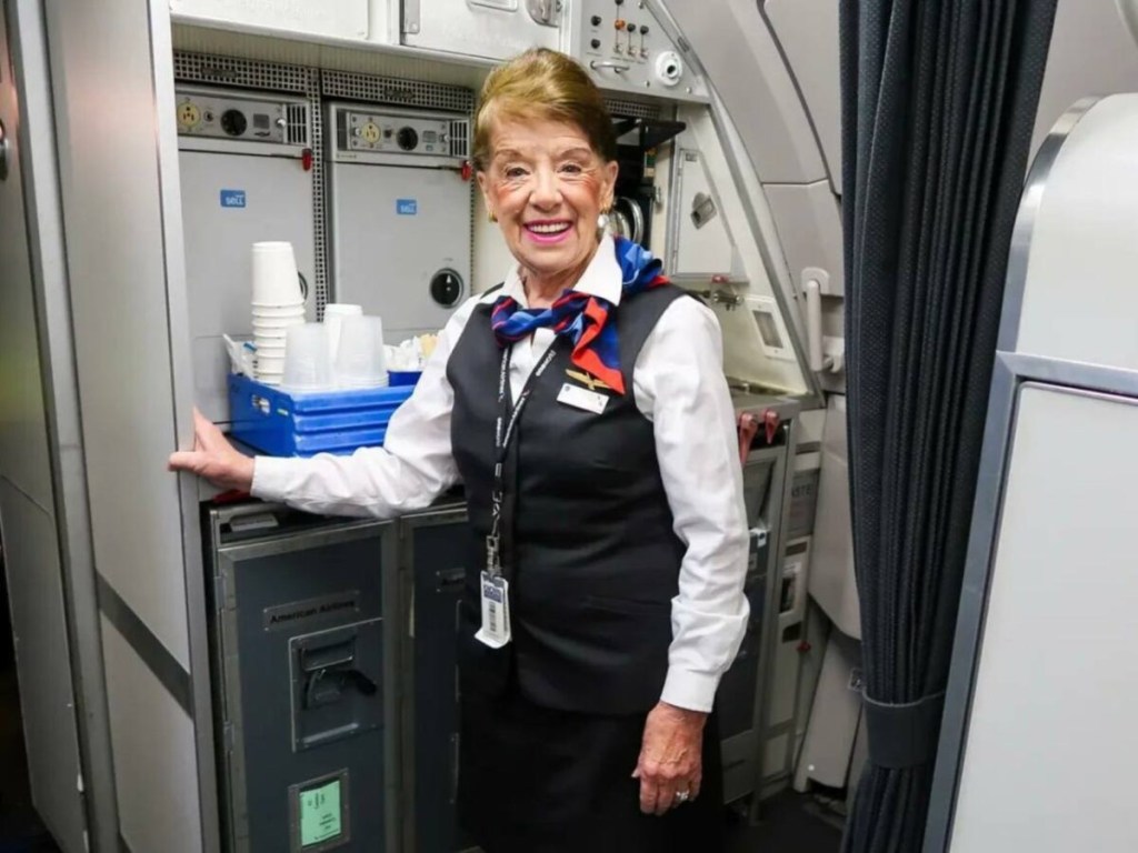 Falleció a los 88 años la azafata con más años de&nbsp;servicio