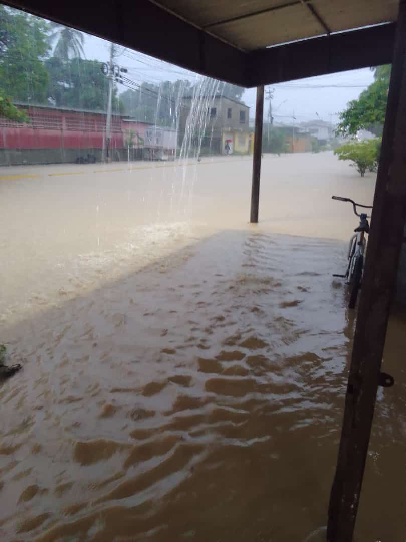 Al menos seis familias afectadas por fuertes lluvias en&nbsp;Cumaná