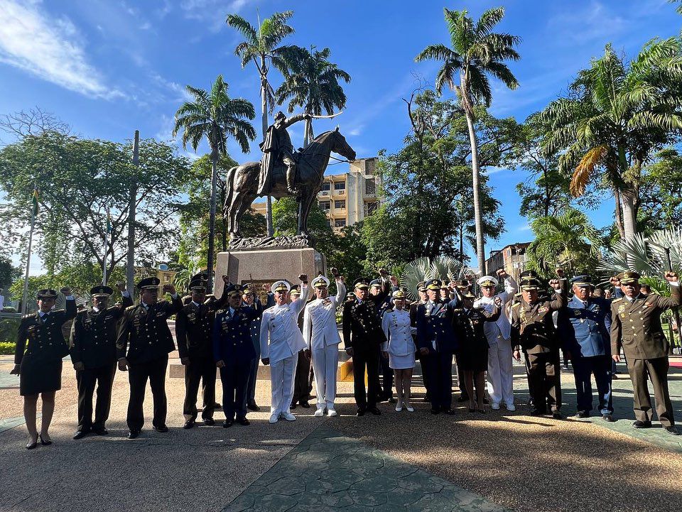 Conmemoraron natalicio de El Libertador en&nbsp;Barcelona