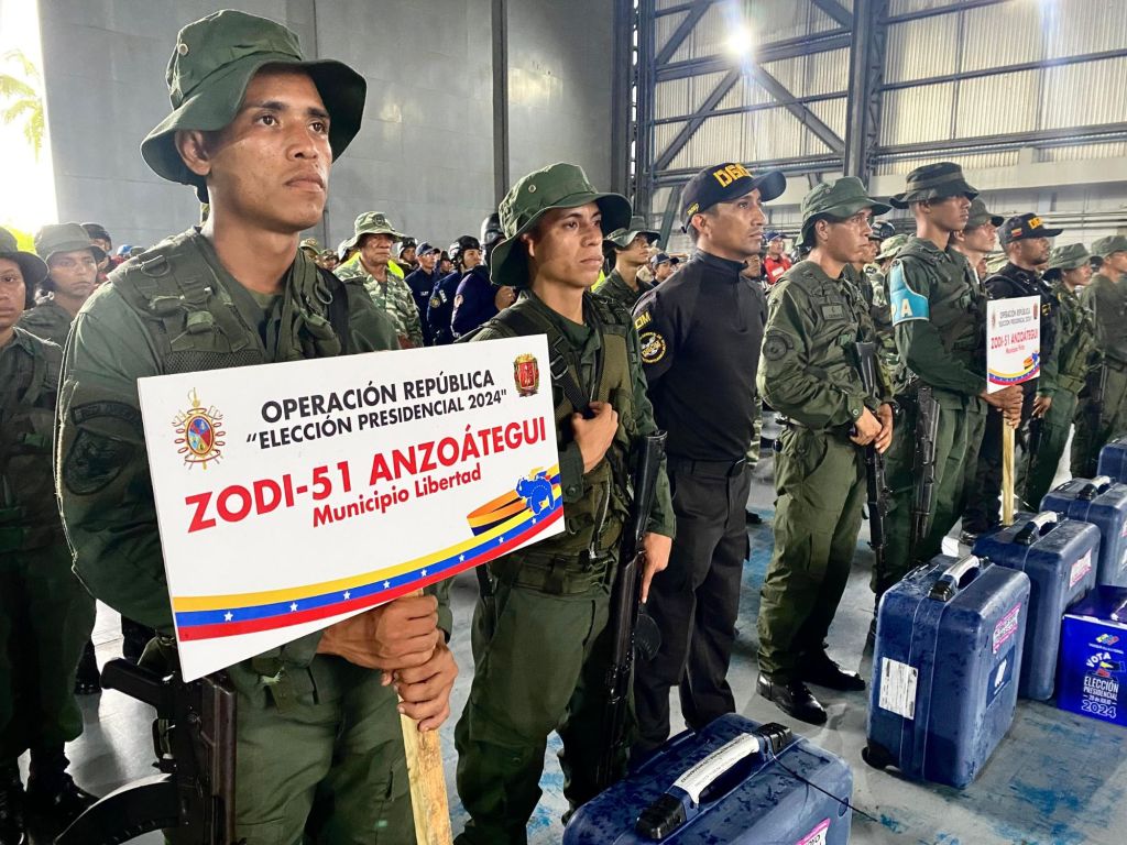 Más de 7500 efectivos del Plan República fueron desplegados en&nbsp;Anzoátegui