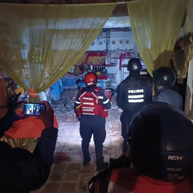 Colapsó una vivienda en Las Casitas,&nbsp;Barcelona