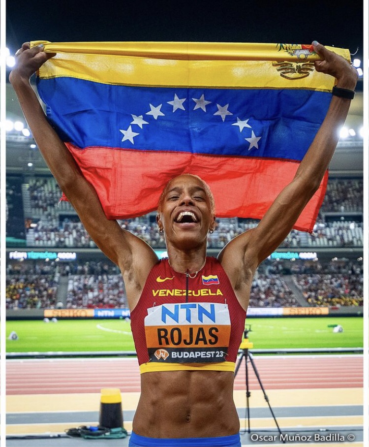 Yulimar Rojas y Julio Mayora serán los abanderados del país en las olimpiadas de Paris&nbsp;2024