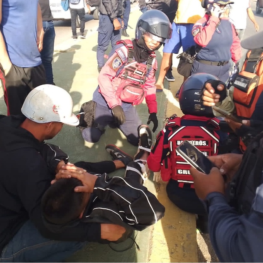 Un adolescente resultó lesionado en accidente de tránsito en&nbsp;Barcelona