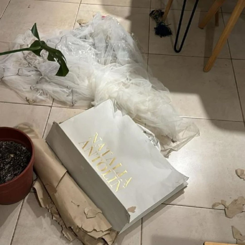 Novia a punto de casarse se queda sin vestido por culpa de su&nbsp;perro