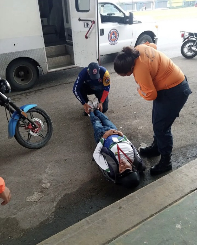 Accidente de tránsito en la avenida Intercomunal dejó un hombre&nbsp;lesionado