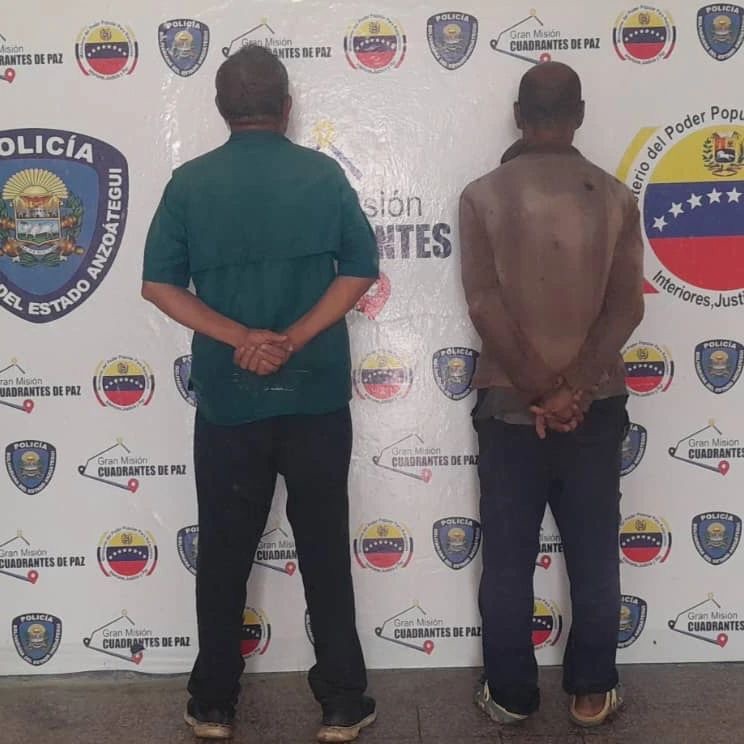 Capturan a dos sujetos por presunto abigeato en el municipio&nbsp;Freites