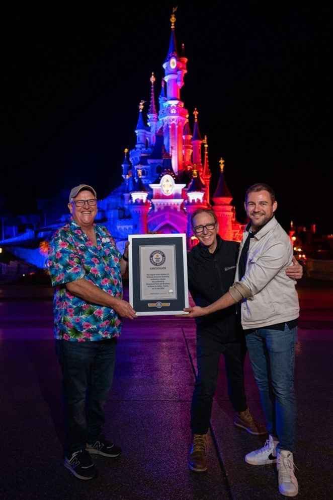 Disneyland Paris bate récord Guinness con un espectáculo de&nbsp;drones