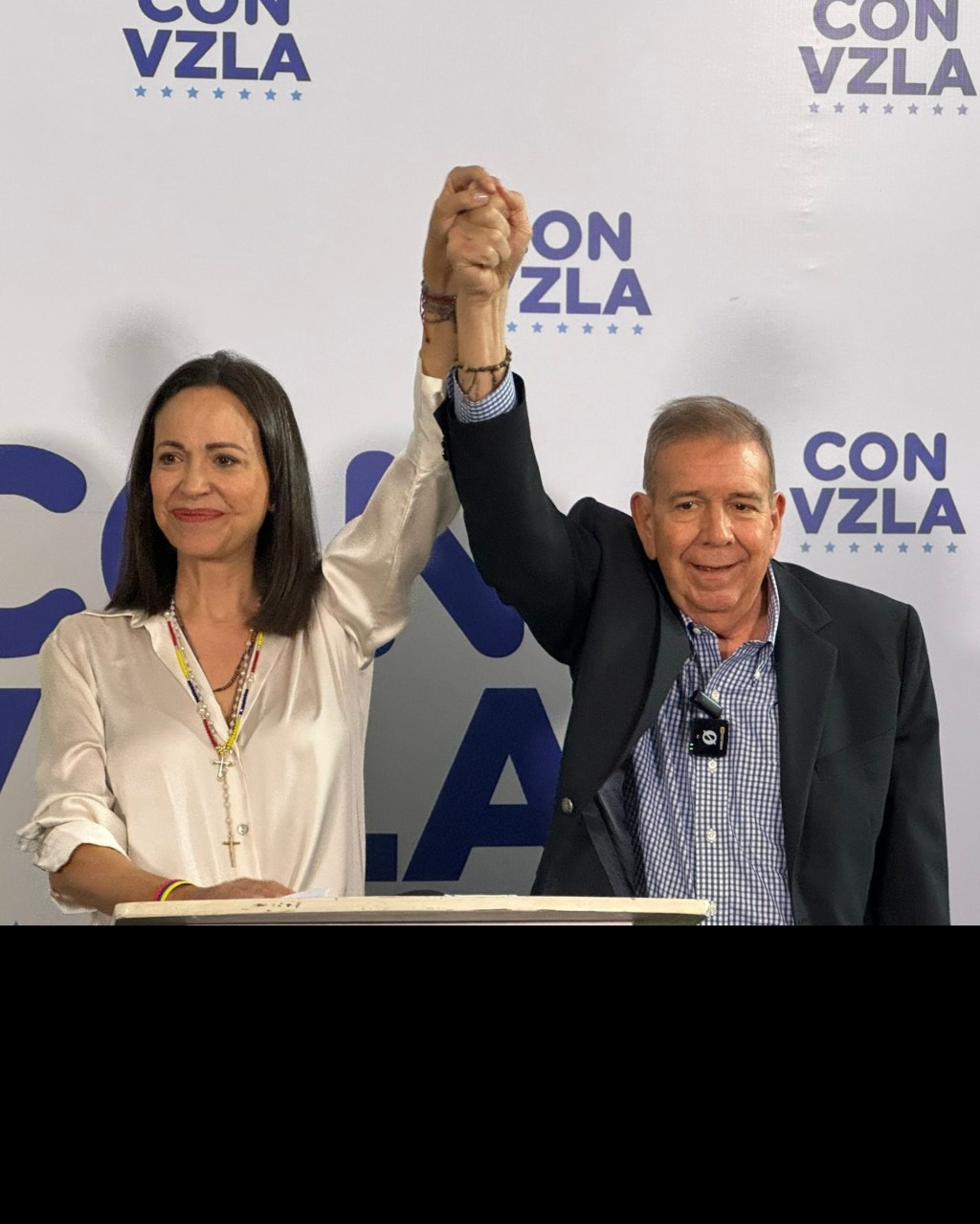 María Corina Machado asegura que Edmundo González ganó con más del 70% de los&nbsp;votos