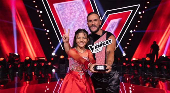 Niña venezolana ganó La Voz Kids&nbsp;Portugal
