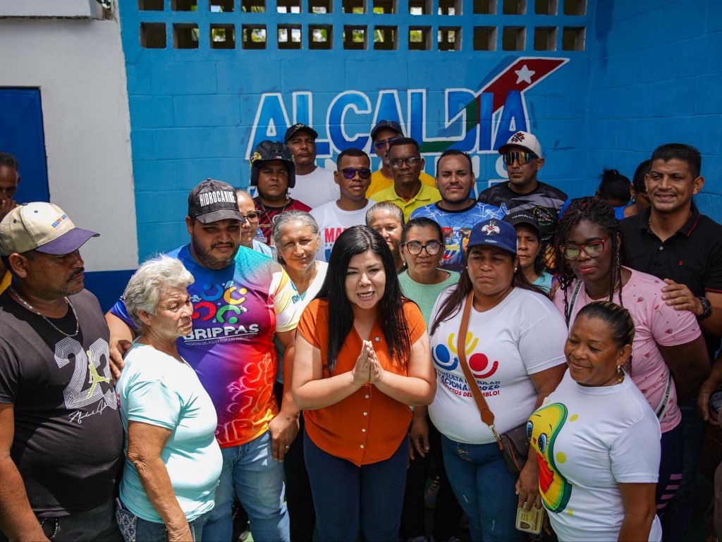 Alcaldesa Sugey Herrera entrega rehabilitada la estación de bombeo Razetti&nbsp;II