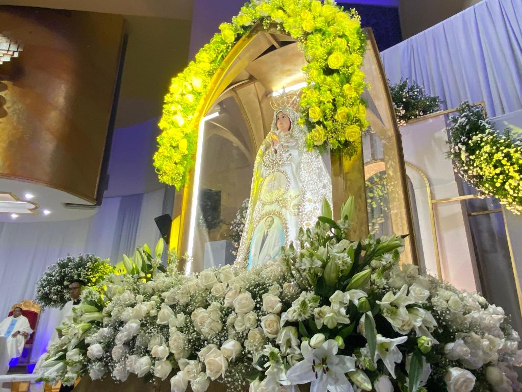 La Virgen del Valle bajó al encuentro de la feligresía en&nbsp;Lechería